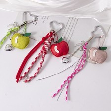 Obst Handarbeit Schlüsselanhänger geflochtenes Seil Taschenanhänger Tasche hängend Autoschlüsselanhänger