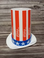 Coca Cola Becher Popcorn Uncle Sam USA American Flag