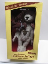 Althans Teddy Bär Rosalinde Jahresbär 2011 Günther Kessel 3/100 Limitiert in OVP