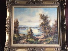 Friedrich-Karl Thauer Öl auf