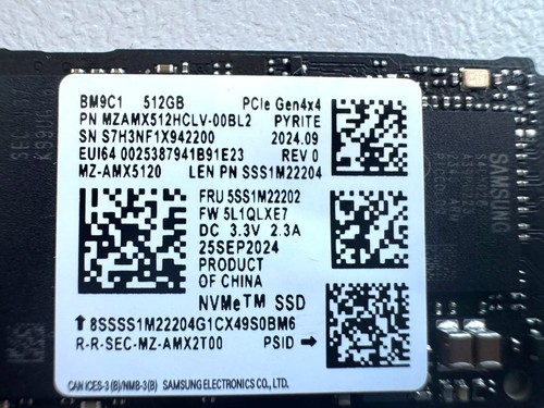 Samsung ssd 512gb nvme - ssd,