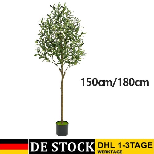 Künstlicher olivenbaum mit - olivenbaum,