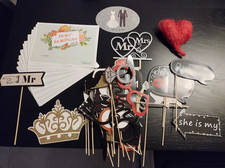 Deko-Herz Deko, Strumpfband Neuwertig