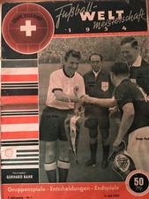 Gerhard Bahr Fußball-Weltmeisterschaft 1954 Sonderausgabe