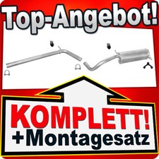 Auspuff für VW POLO (9N) 1.9