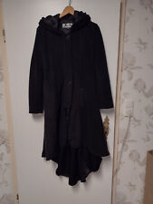 Memorial Coat" Wintermantel schwarz von Poizen Industries Größe M