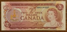 Kanada Banknote. 2 Dollar