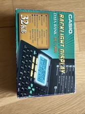 Taschenrechner Casio DATA BANK