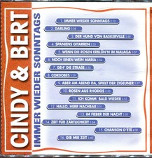 Cindy & Bert - CD mit dem Song