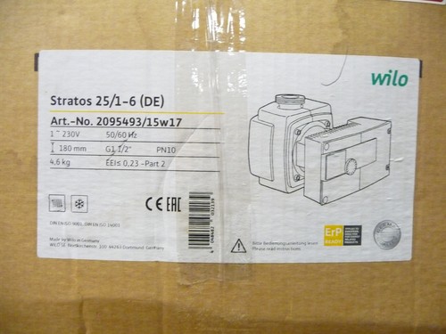 Wilo stratos 6 - 1,