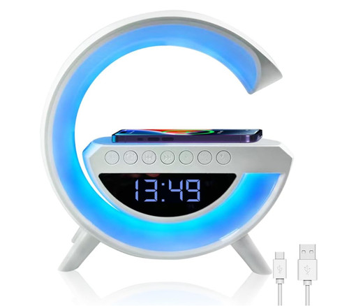 Led wireless charging speaker - wireless,