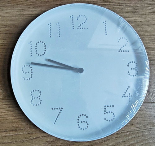 Ikea tromma wanduhr weiß - ikea,