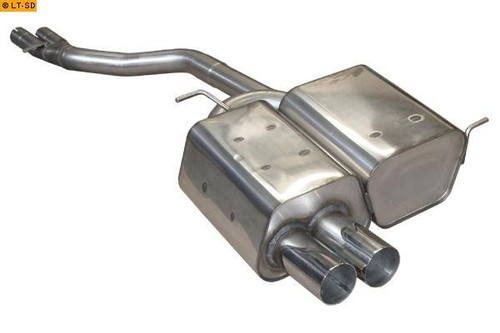 Fox edelstahl sportauspuff - edelstahl,