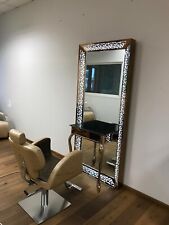 Friseurspiegel mit Beleuchtung