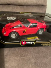 Für Sammler: Burago Bburago 3011, Ferrari 250 GTO 1962, rot, 1/18, Metall OVP