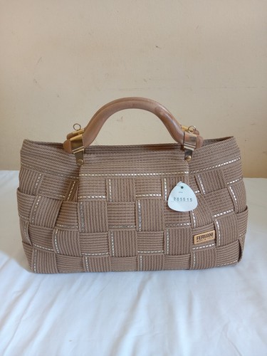 Damen tasche rafia fermani - tasche,