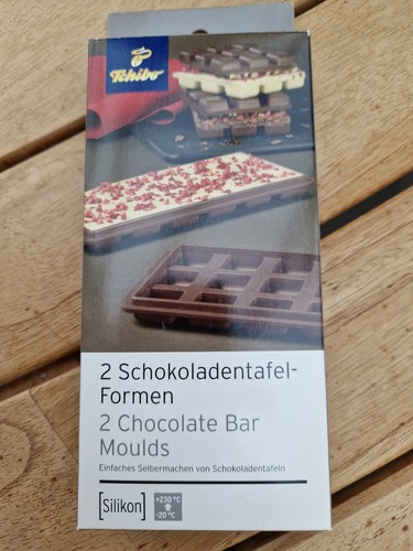 Schokoladentafel formen von - 2,
