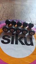 siku 5x LKW Achsen mit Bereifung und weißen Felgen
