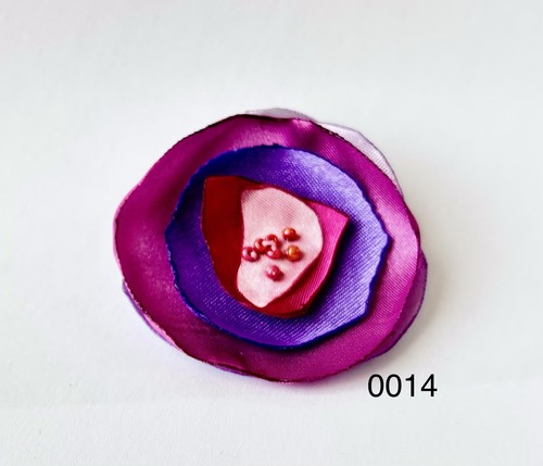 Handgemachte stoffblume - handgemachte,