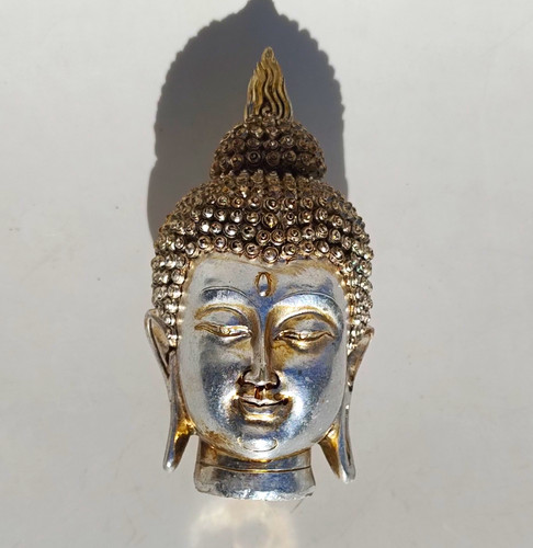 Buddhakopf dekofigur aus - buddhakopf,