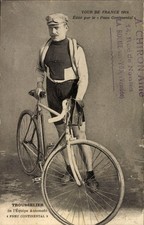 CPA Tour de France 1914, Trousselier de l'Equipe Automoto Pneu... - 11296748