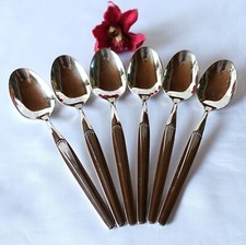 6 WMF Tee/-Kaffeelöffel Modell Madrid Silber Auflage 13,3 cm / ev 606(48)