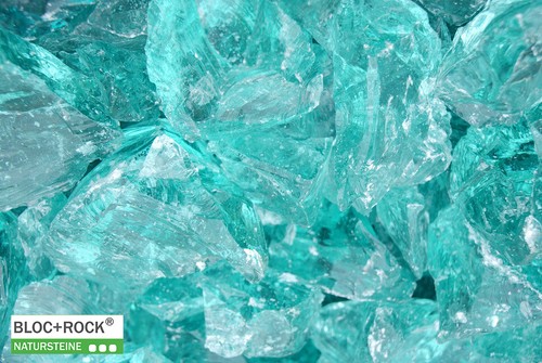 Glasbruch ocean blue türkis