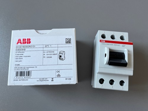 Abb hauptschalter e463 kb - abb,