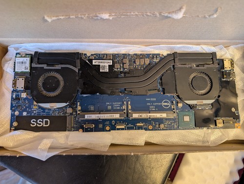 Dell xps 9570 - xps, mainboard