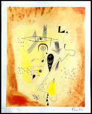 Paul Klee Lithographie COA