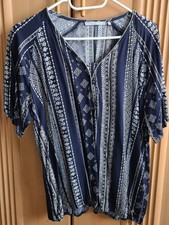 Bluse Gr. L CECIL blau
