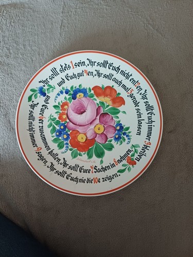 Sammler porzellan teller mit - porzellan,