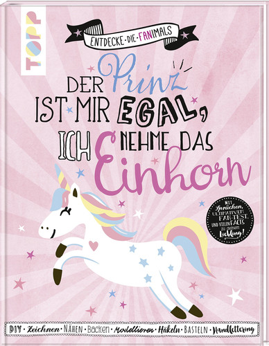 Topp einhorn fanbuch basteln - einhorn,