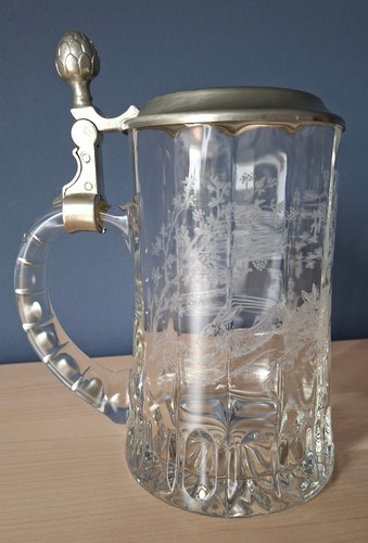 Bierkrug humpen glas - bierkrug,