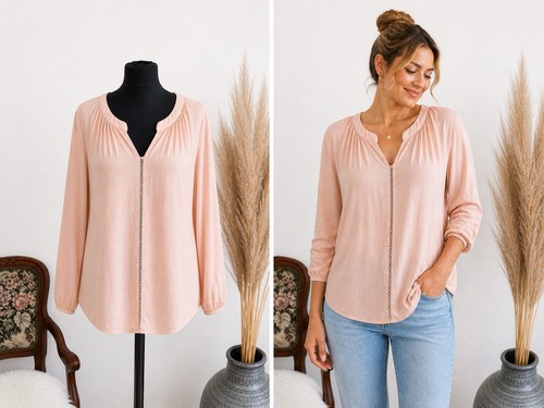 Bluse shirt tunika deerberg - bluse,
