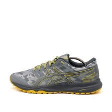 ASICS Herren GEL-SCRAM 5 Sportschuhe Grau Gelb GEL Laufschuhe EU 44