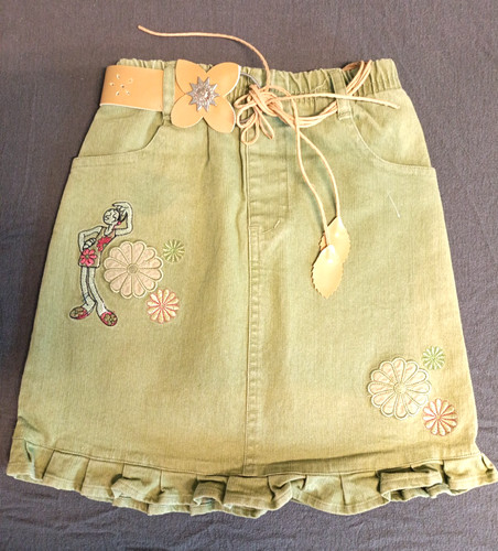 Jeans minirock longfeng - jeans-minirock,