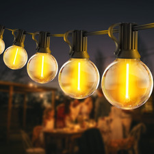 G40 Birnen Lichterkette Außen