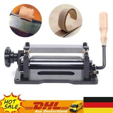 Leder Schälmaschine Spaltmaschine Manuelle Leather Skiver Schäler Splitter NEU