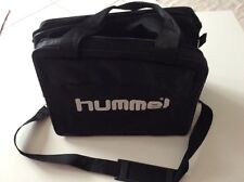 Mannschaftsarzt-Tasche HUMMEL schwarz,4 Außentaschen,abnehmbarer Gurt, unbenutzt
