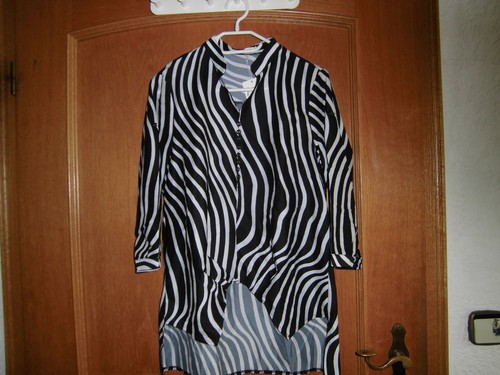 Neu damen bluse schwarz weiß - neu, schwarz-weiß