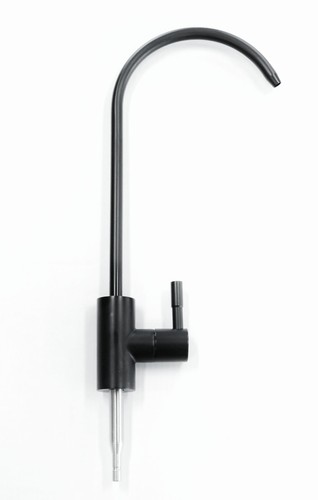 Edelstahlwasserhahn schwarz