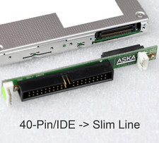 40-PIN ADPTER AUF SLIM LINE SLIMLINE 40PIN 40 PIN FÜR FLOPPY CD RW LAUFWERK M471