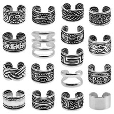 Ohrklemme Ohrclip 925 Sterling Silber Ear cuff Ohrring Ohrstecker Fake Piercing 