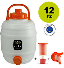 Speidel Getränkefass Rund 12 Liter mit Auslaufhahn NW10 incl. Gärspund