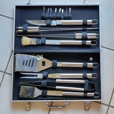 Grillkoffer Grillbesteck Grill Koffer Besteck