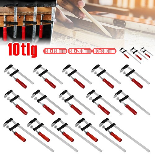 10x schraubzwingen set - 10x, schraubzwingen-set