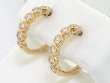 Brillant creolen 750 gelbgold - 750,