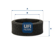 UFI Luftfilter für Fantic