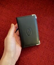 Cartier schwarzes Kalbsleder